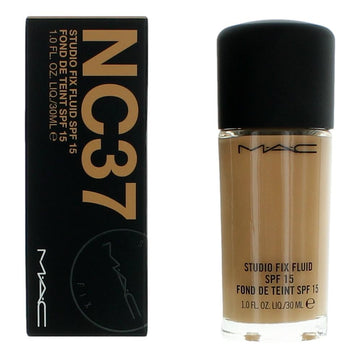 MAC Studio Fix Fluid by MAC, 1 oz Foundation SPF15- NC37
