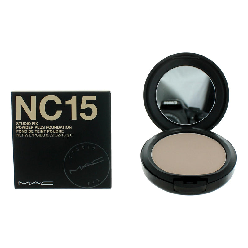 MAC Studio Fix Powder Plus Foundation by MAC, .52 oz Powder Foundation - NC15