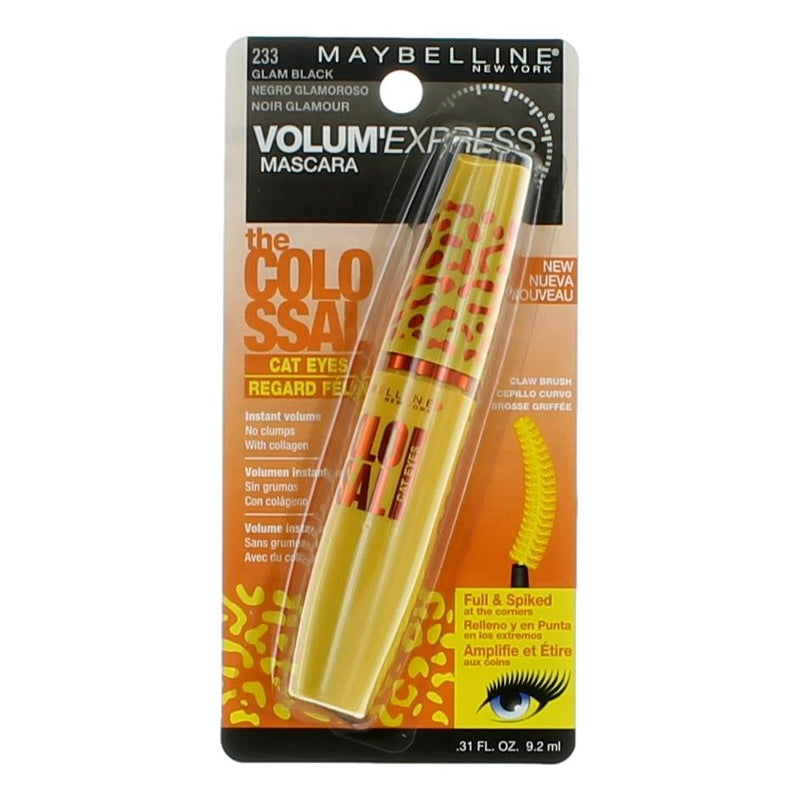 Maybelline The Colossal Cat Eye Mascara, .31oz Mascara - 233 Glam Black