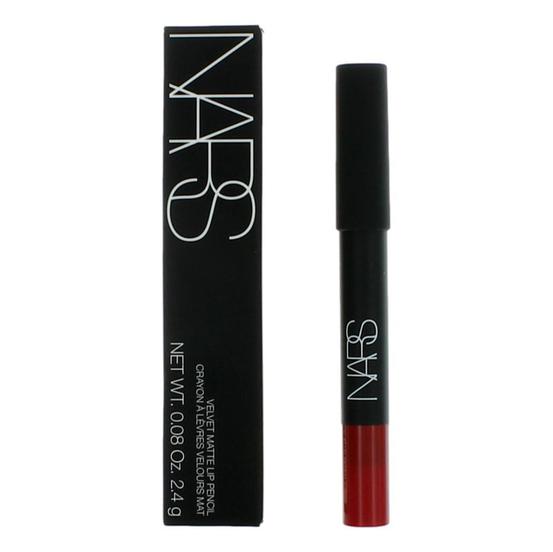 Nars Velvet Matte Lip Pencil by Nars, .08 oz Lip Pencil- Mysterious Red