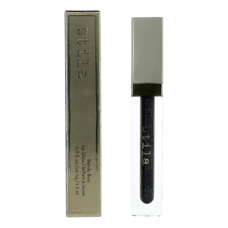 Stila Beauty Boss by Stila Beauty, .11 oz Lip Gloss- In the Black