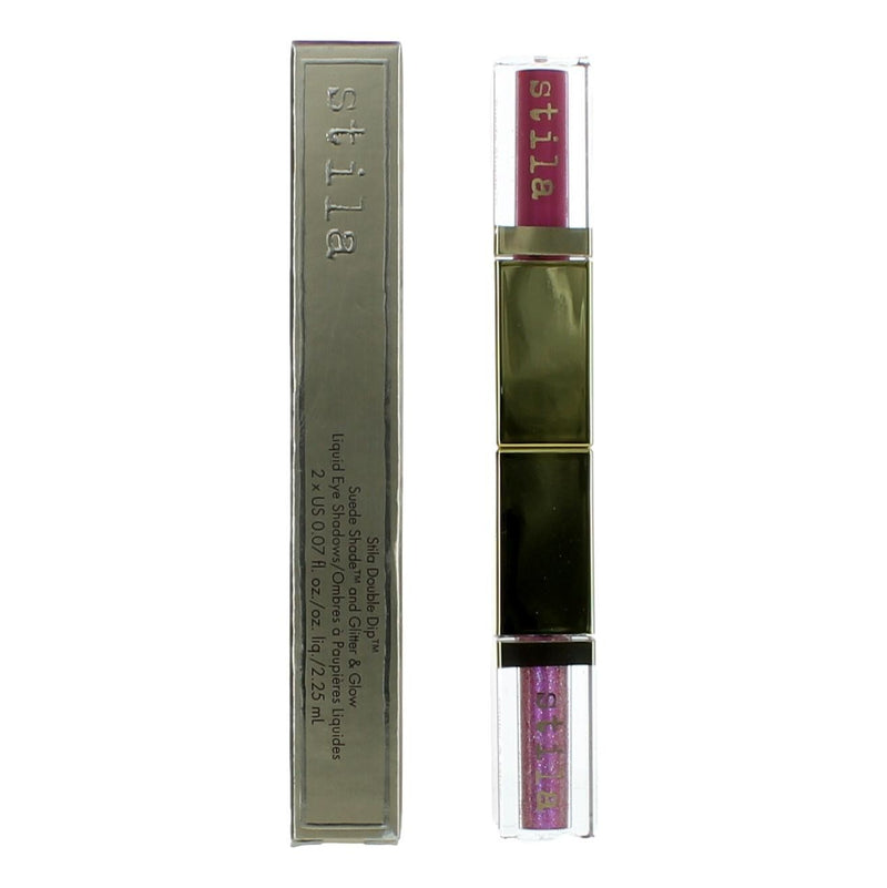 Stila Double Dip by Stila Beauty, 2 x .07 oz Liquid Eye Shadows- Pink Martini