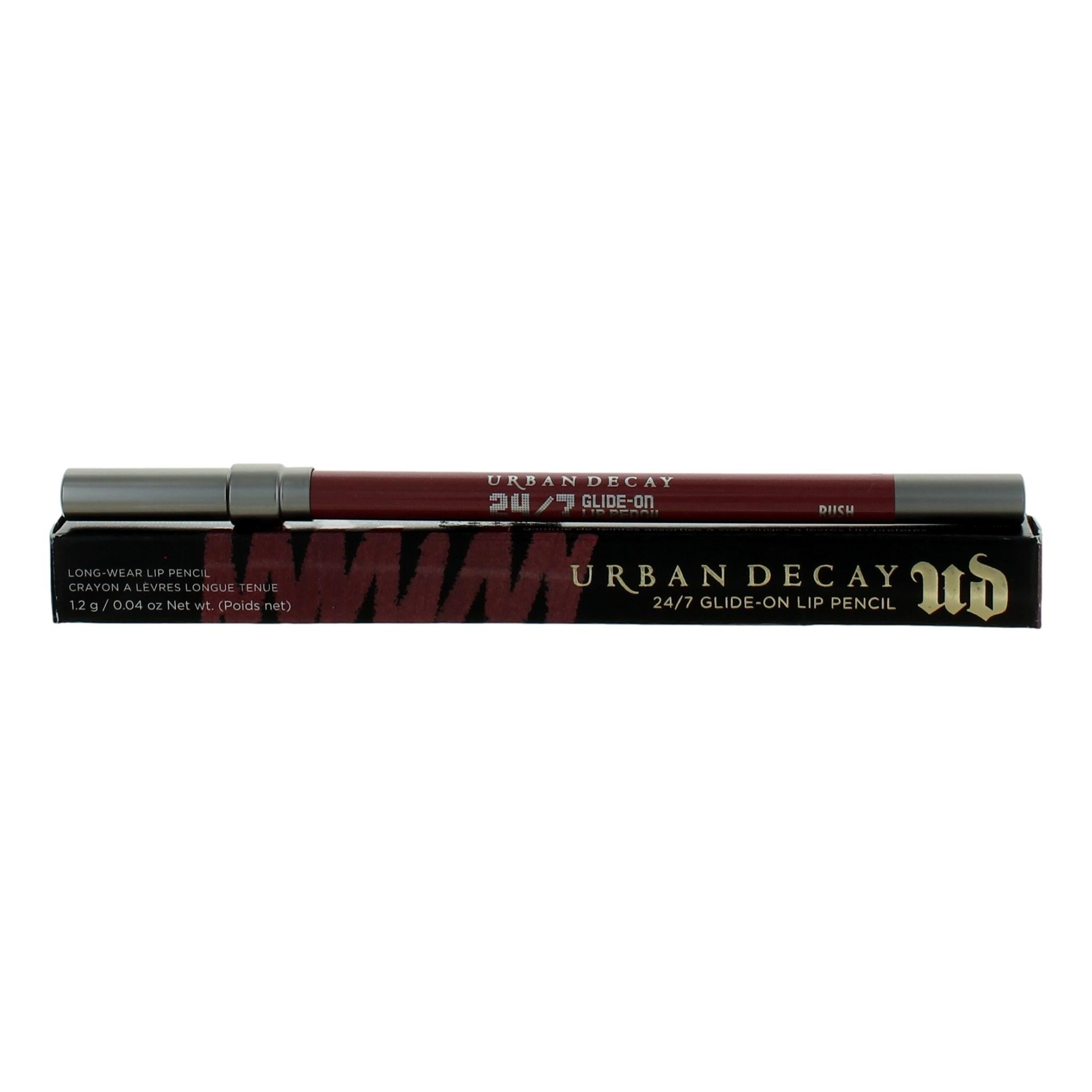 Urban Decay 24/7 Glide On Lip Pencil by Urban Decay, .04 oz Longwear Lip Pencil- Rush
