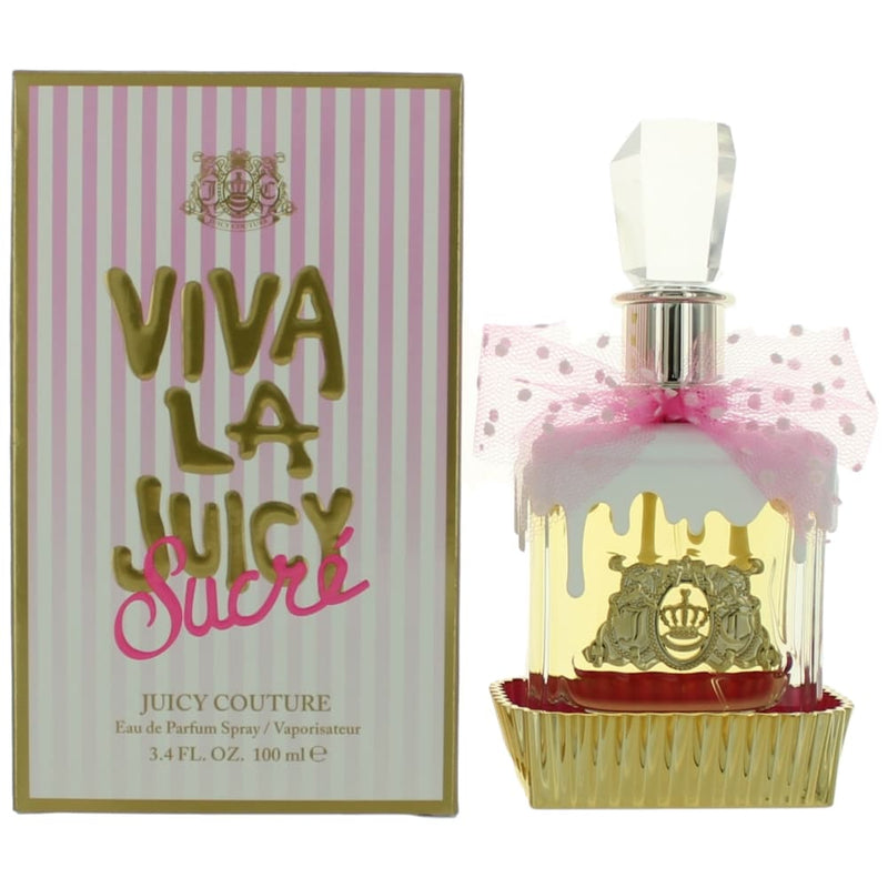 Viva La Juicy Sucre by Juicy Couture, 3.4 oz EDP Spray for Women