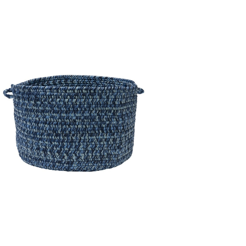 Catalina- Blue Wave 18"x12" Storage Basket