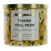 Aeropostale 14.5 oz Soy Wax Blend 3 Wick Candle- Thank You Mom