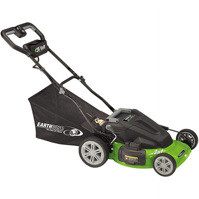 Earthwise 36-volt Cordless Electric Lawn Mower - 20-inch