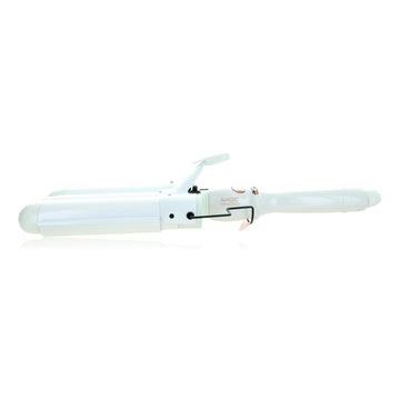 Almost Famous Triple Barrel Clip Curling System, Pearlescent White