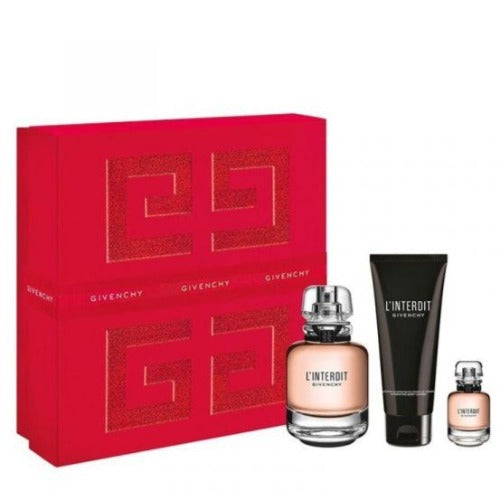 Givenchy L'interdit Eau De Parfum 3 Piece Gift Set