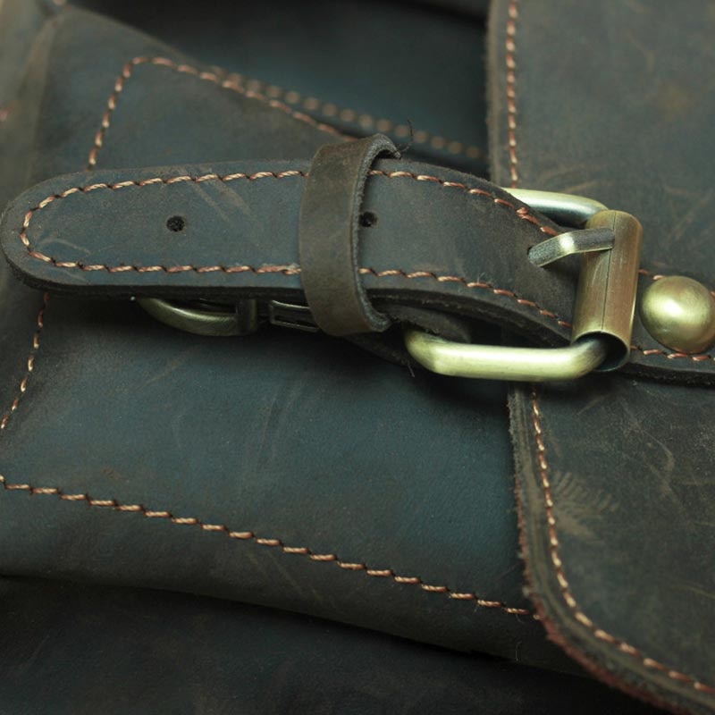 The Faust Leather Camera Bag | Crossbody Vintage Camera Messenger Bag