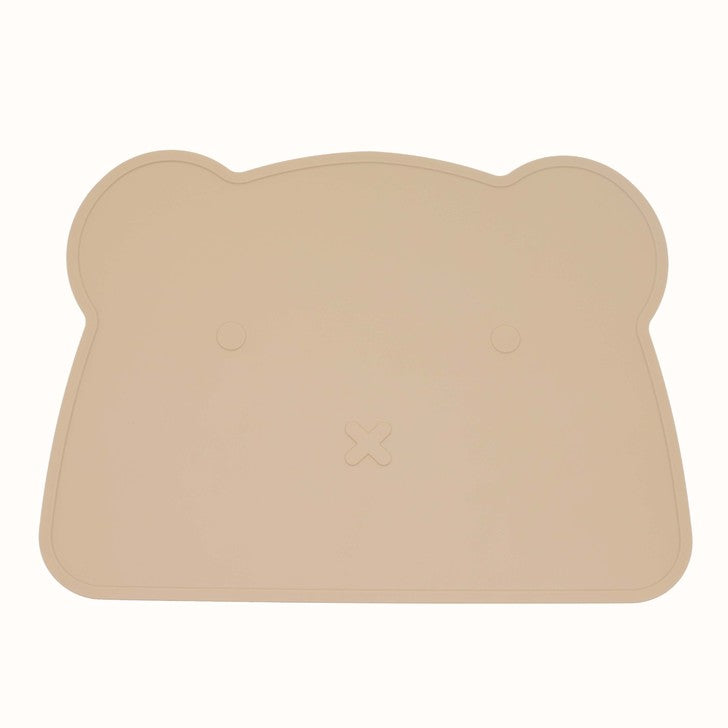 Baby Bear Shape Silicone Washable Insulated Placemat