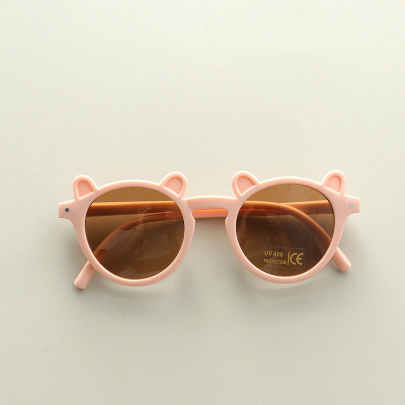 Kids Cute Shaped Design Sun Protection Sunglasses