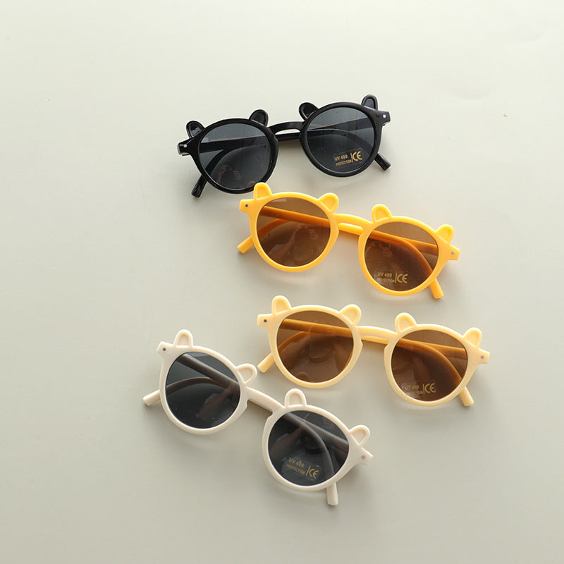 Kids Cute Shaped Design Sun Protection Sunglasses