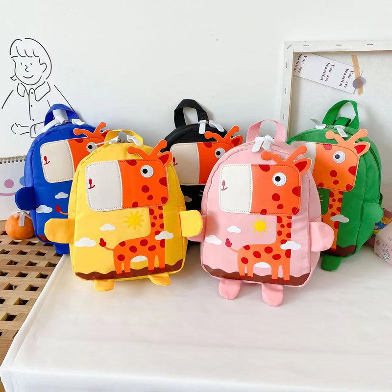 Children Kids Cartoon Animal Pattern Fashion Backpack