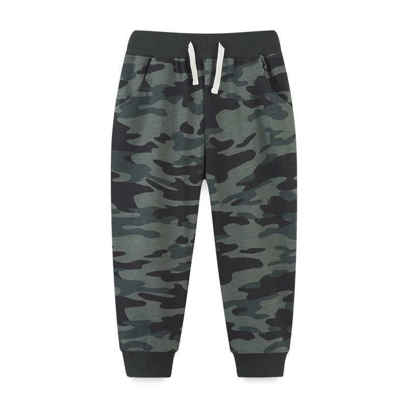 Baby Boy Camouflage Pattern Loose Casual Pants