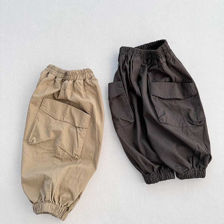 Autumn New Arrival Modern Casual Unisex Solid Color American Style Pants