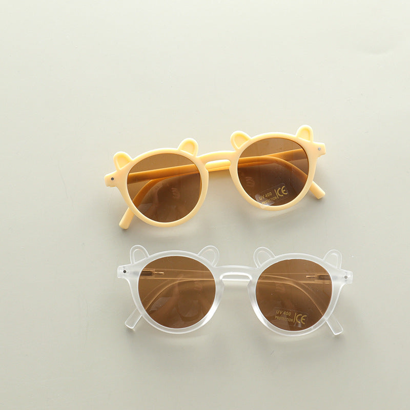 Kids Cute Shaped Design Sun Protection Sunglasses