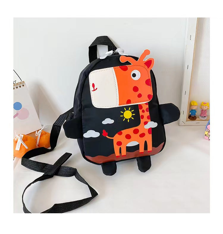 Children Kids Cartoon Animal Pattern Fashion Backpack