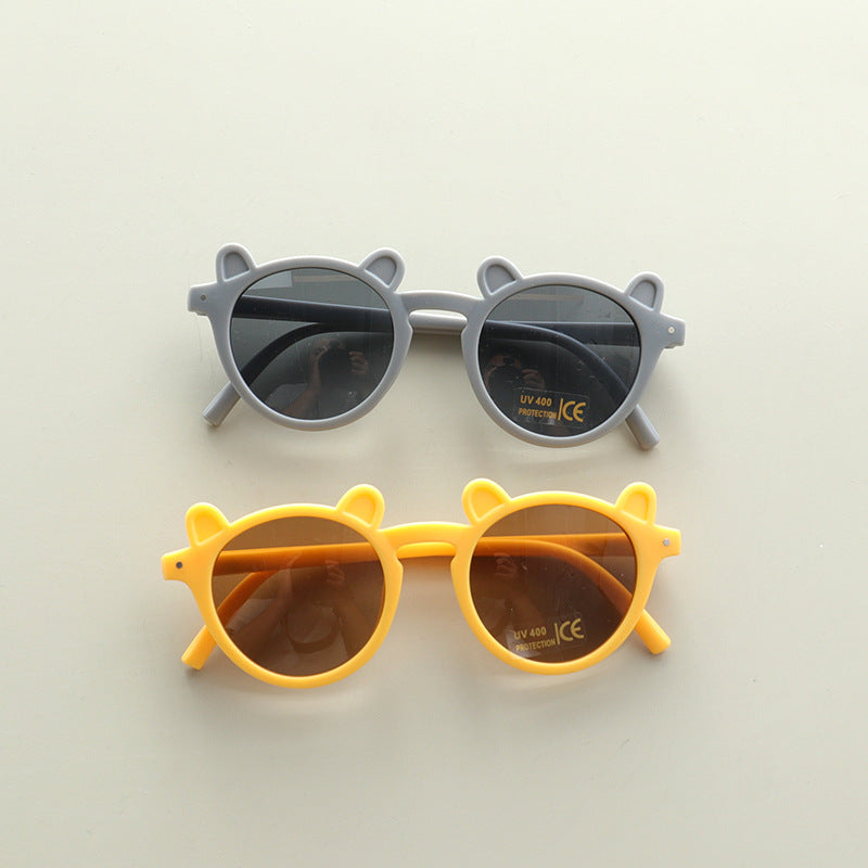 Kids Cute Shaped Design Sun Protection Sunglasses