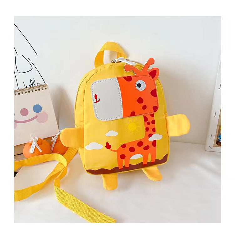 Children Kids Cartoon Animal Pattern Fashion Backpack