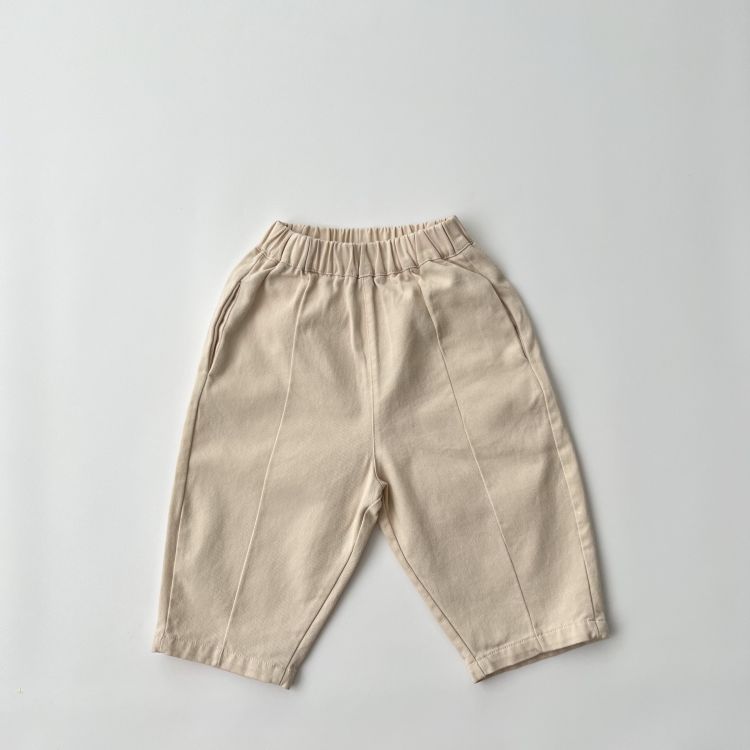 Baby Solid Color Spring Autumn Casual Fashion Carrot Pants