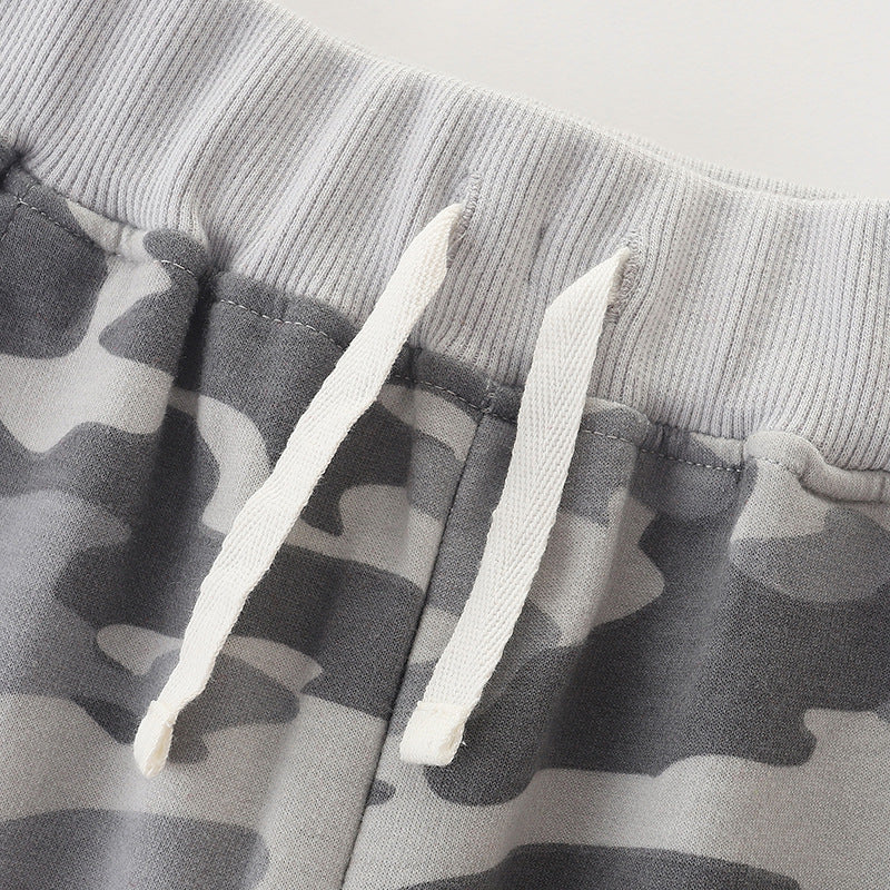 Baby Boy Camouflage Pattern Loose Casual Pants