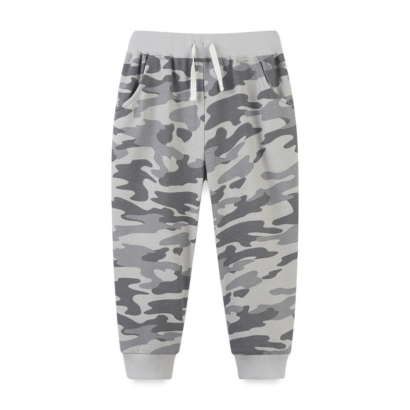 Baby Boy Camouflage Pattern Loose Casual Pants