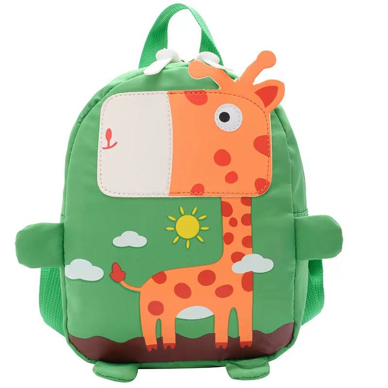 Children Kids Cartoon Animal Pattern Fashion Backpack