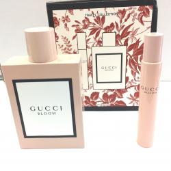 GIFT/SET GUCCI BLOOM 2 PCS  3.4 EDP  10ML EDP FOR WOMEN. DESIGNER:GUCC Perfume By GUCCI For WOMEN