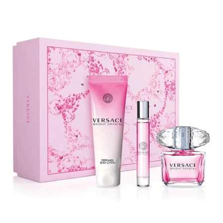 Versace Bright Crystal 3 Piece Gift Set