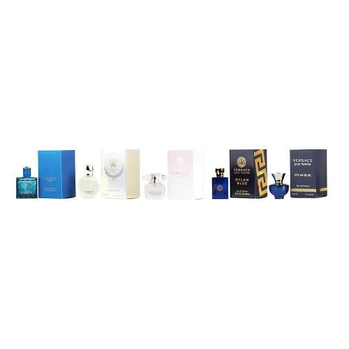 Versace 5 Piece Mini Gift Set For Men & Women